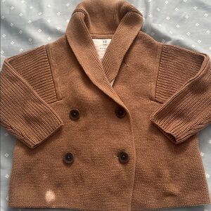 Banana Republic Baby Tan Knit Cardigan